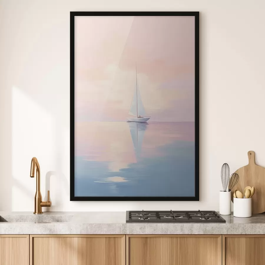 Papier peint photo Yacht en mer f44798