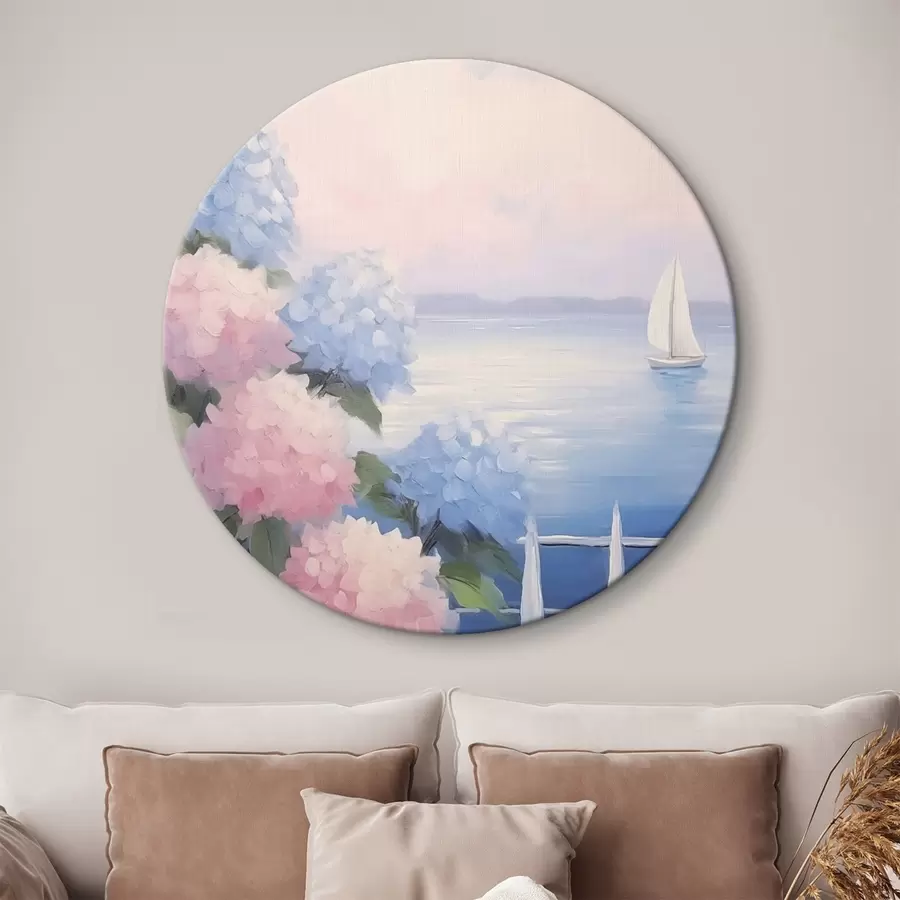  Schilderijen Hortensiastruiken r44805