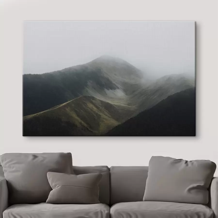  Schilderijen Moai-stenen beelden op Paaseiland bij zonsondergang s44900