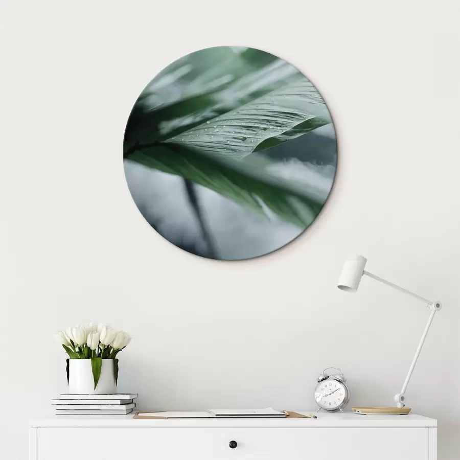  Peintures Composition minimaliste d'anneaux de terre cuite et de géométrie r44902