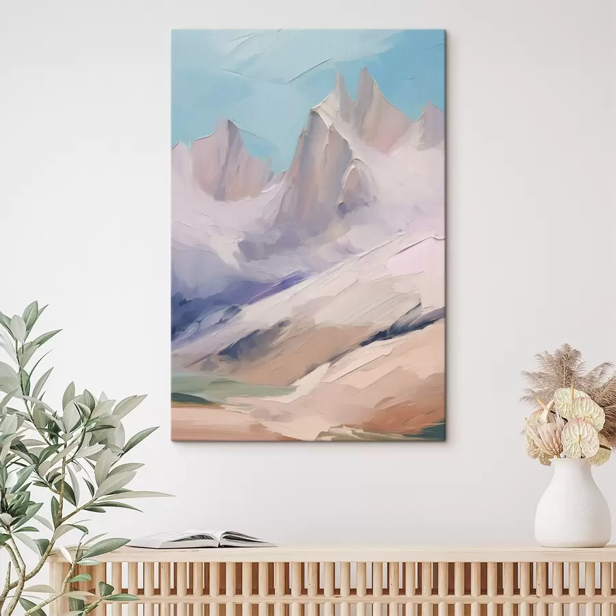  Peintures Paysage de montagne abstrait s44827