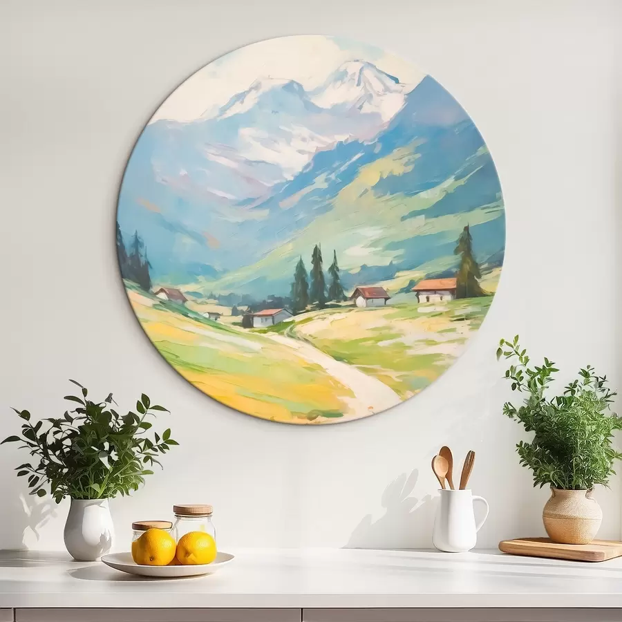  Schilderijen Berglandschap r44821