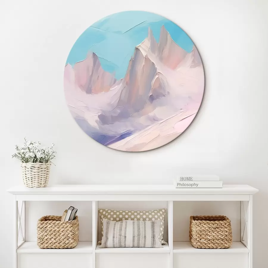  Schilderijen Abstract berglandschap r44827