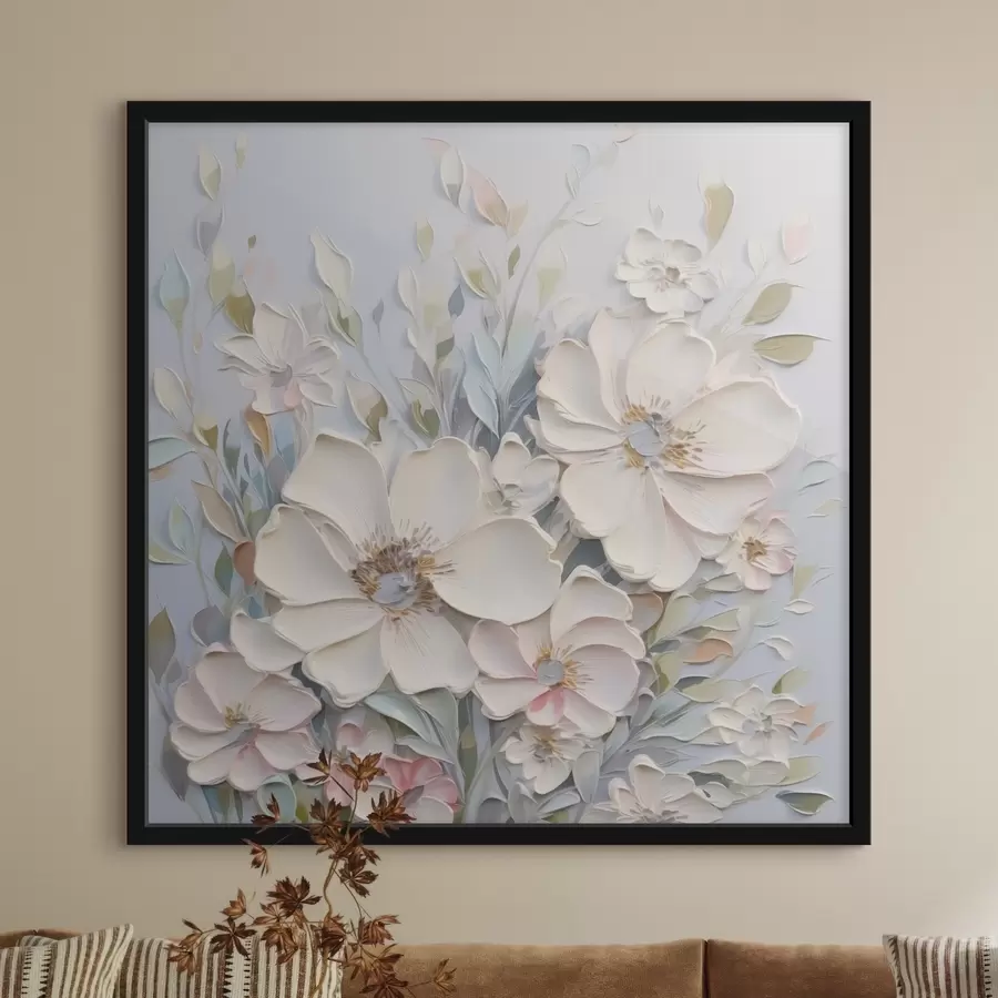 Papier peint photo Fleurs abstraites f44819