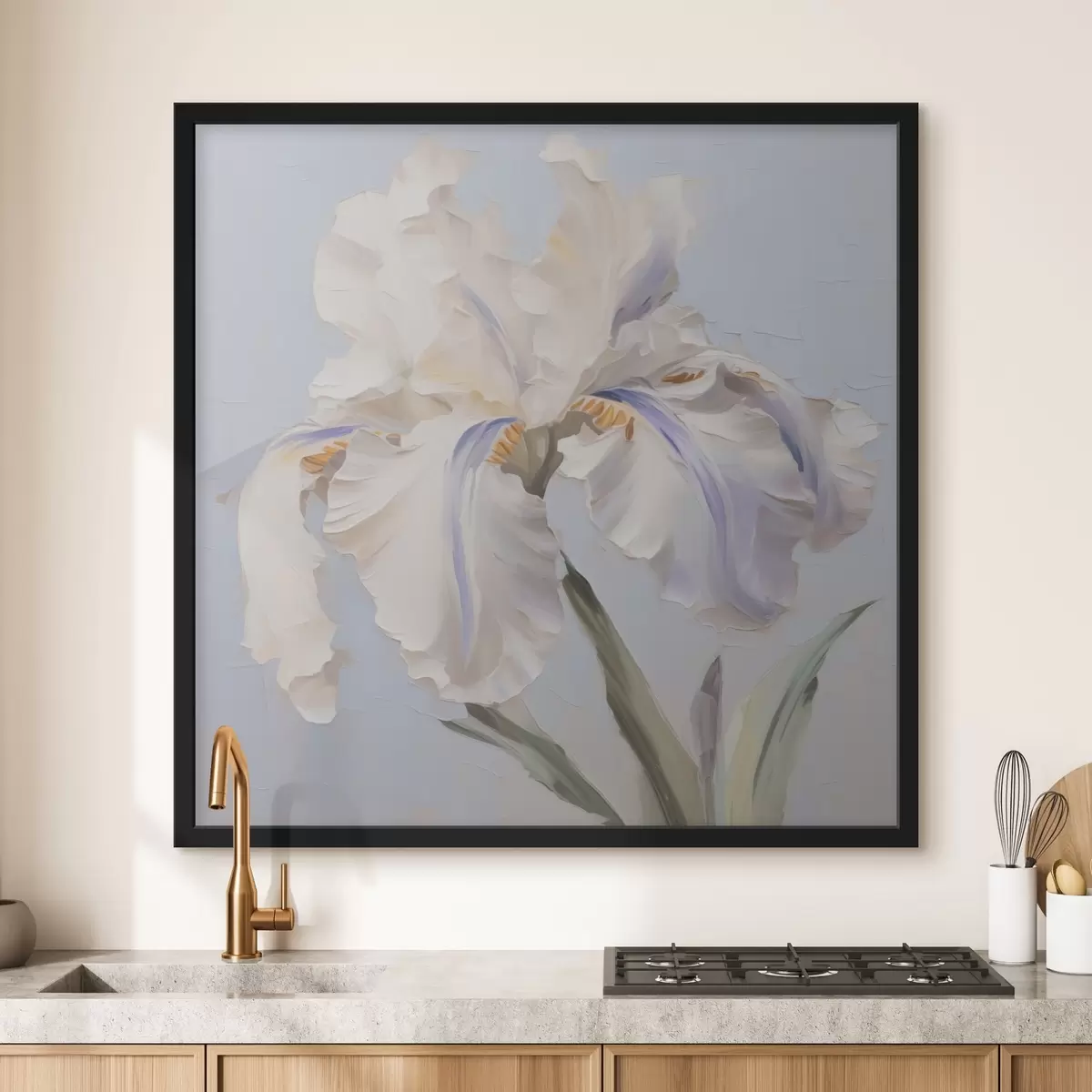 Poster Iris bloem f44830