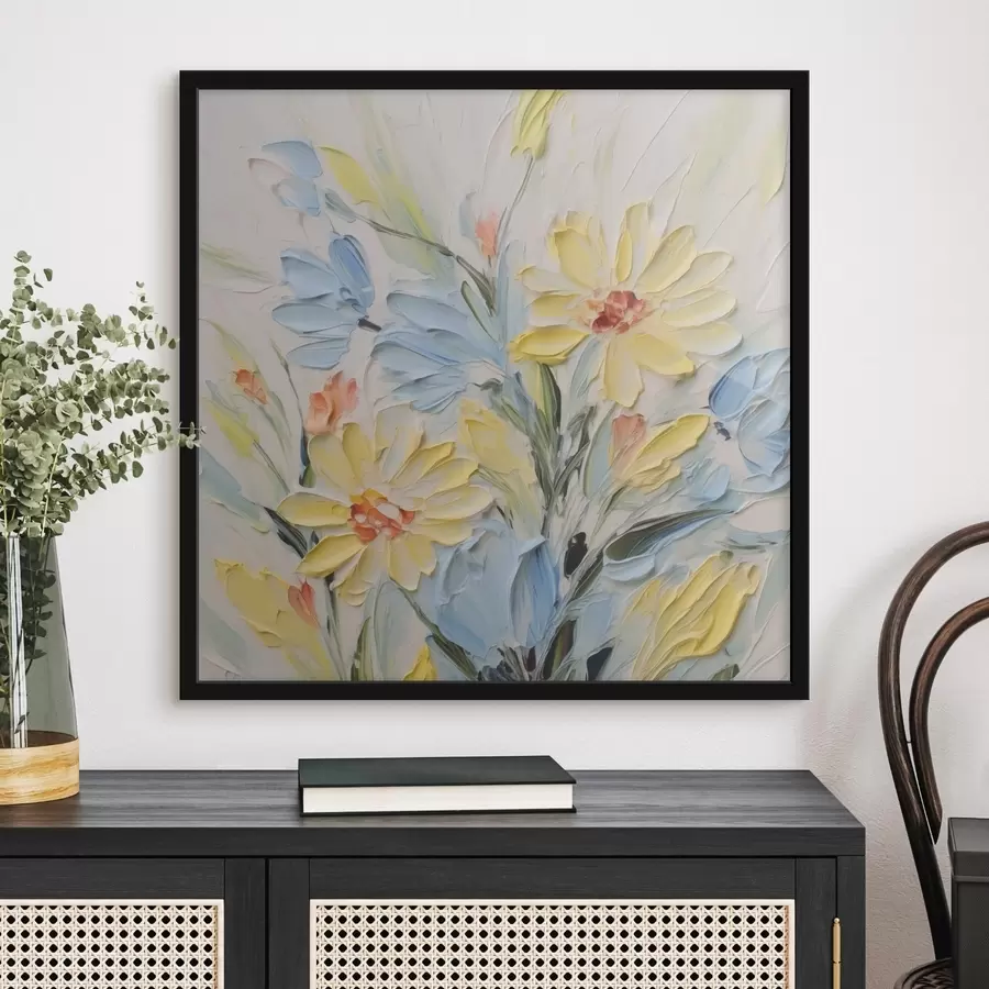 Fotobehang Abstract boeket bloemen f44832