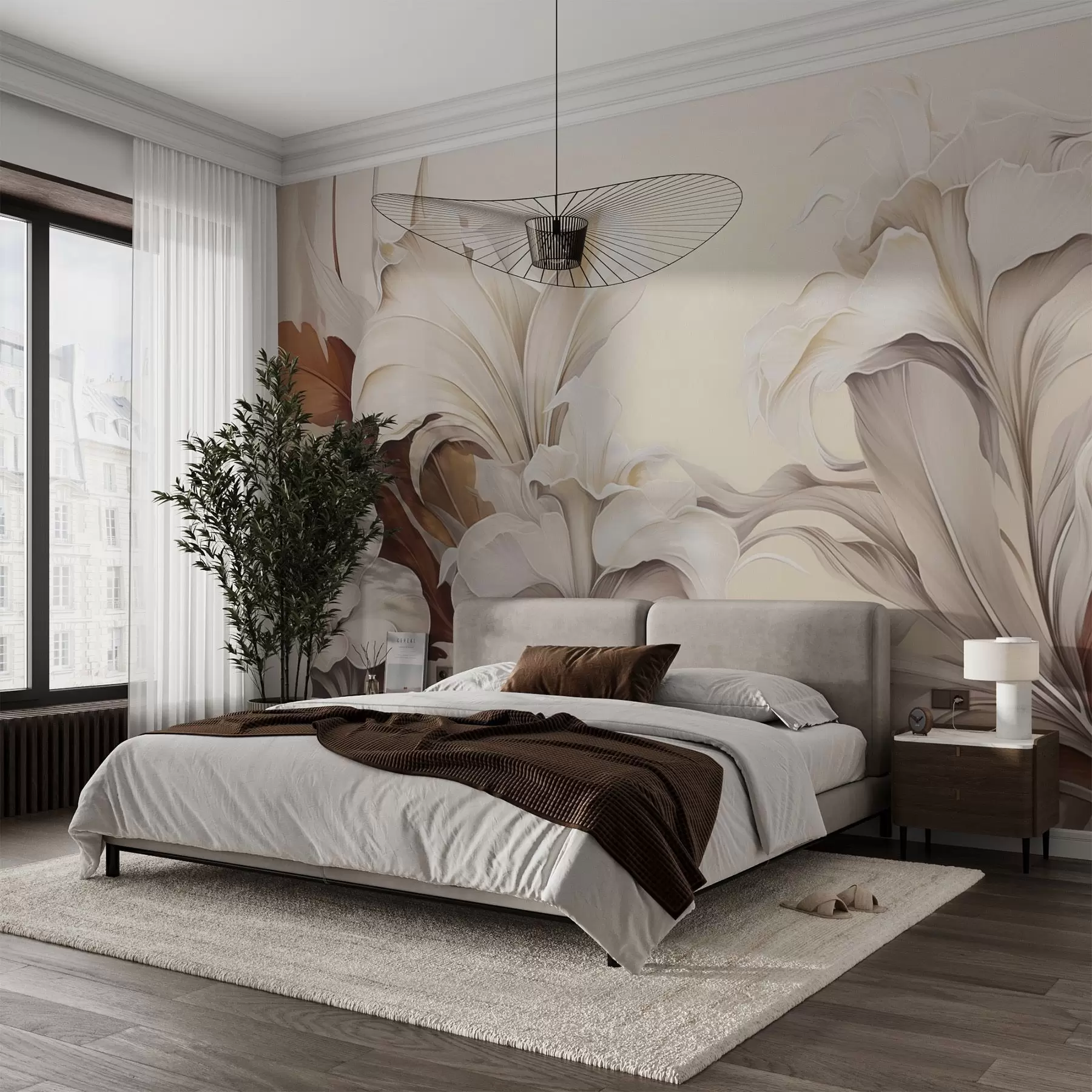 Fotobehang Fantasielelies w04162
