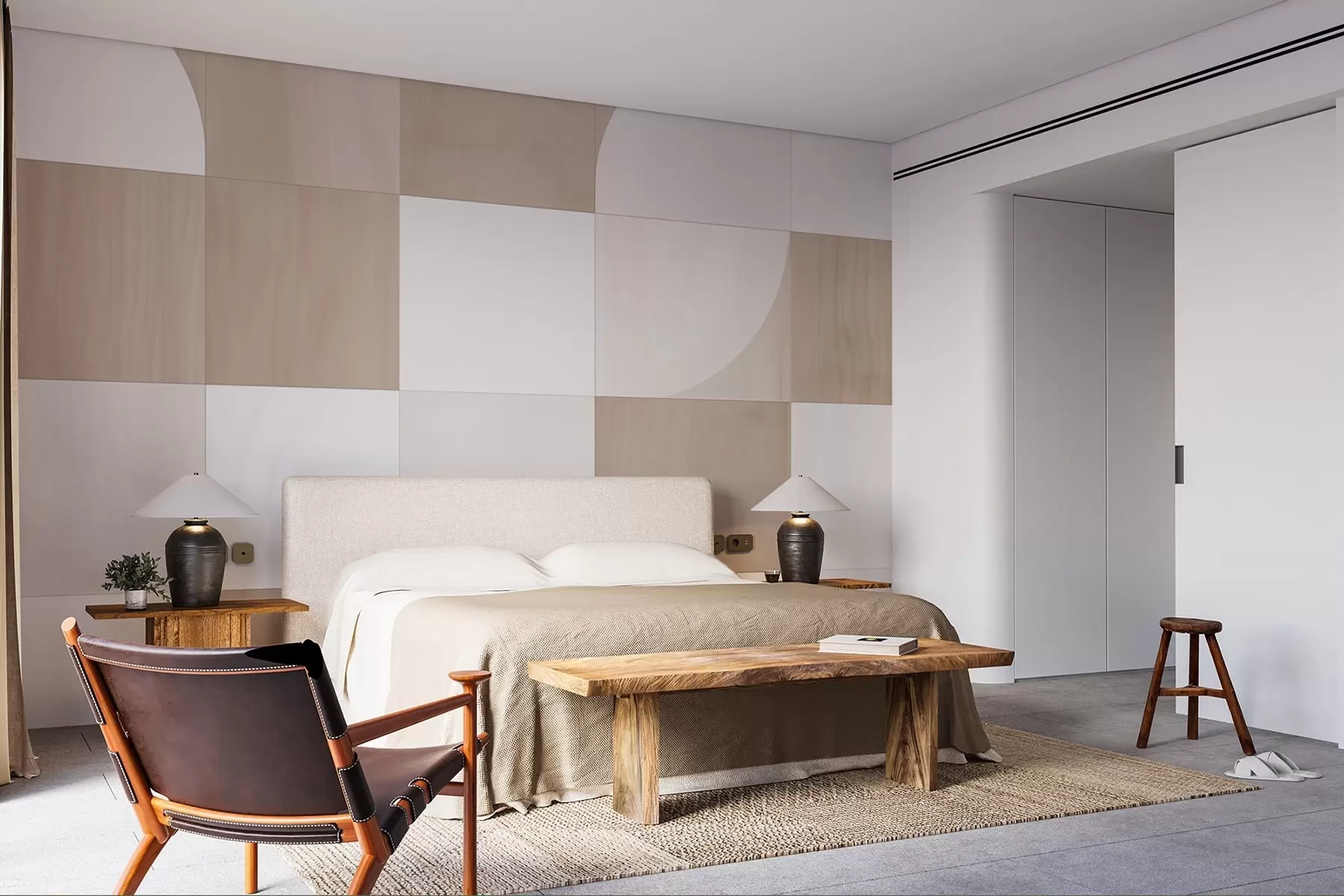 Fotobehang Geometrische vormen w04179