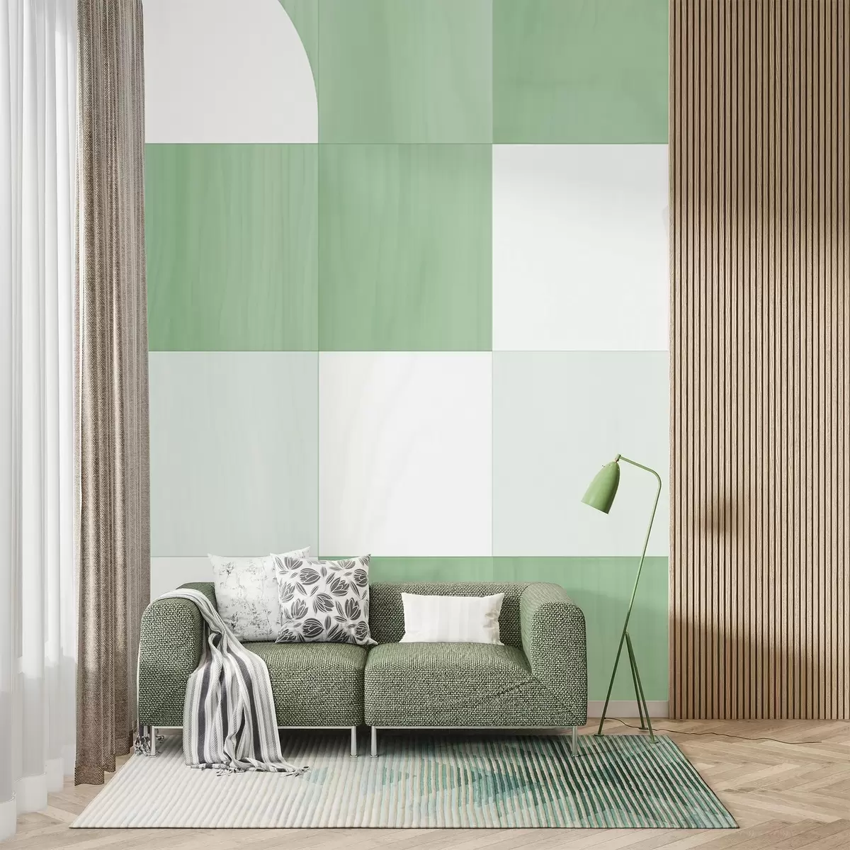 Papier peint photo Formes géométriques w04179v2