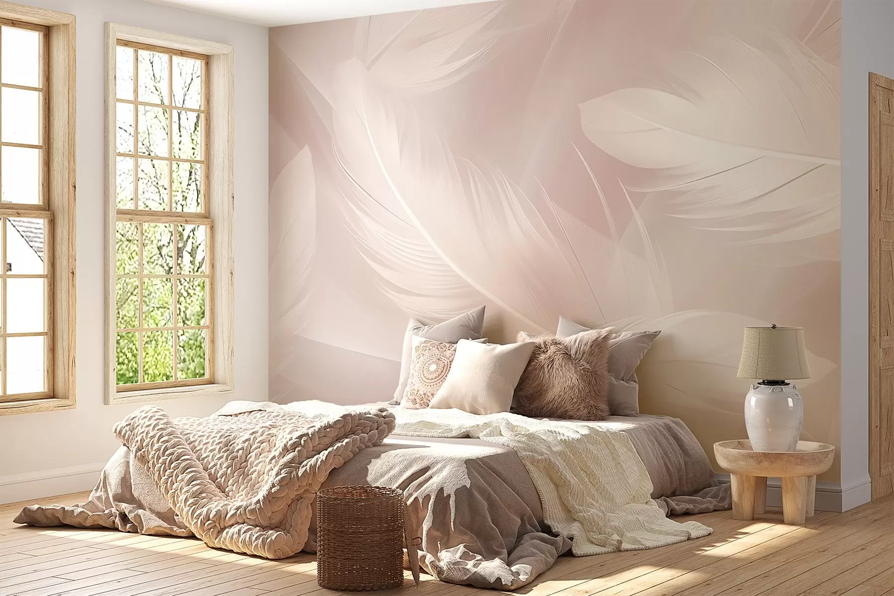Papier peint photo Plumes w04182v1