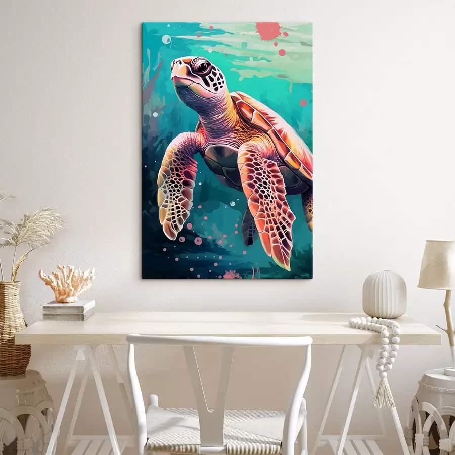  Schilderijen Schildpad s44916