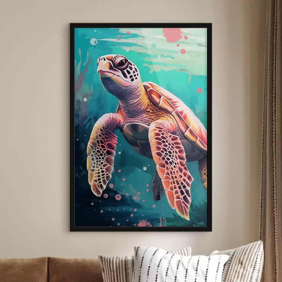Poster Schildpad f44916