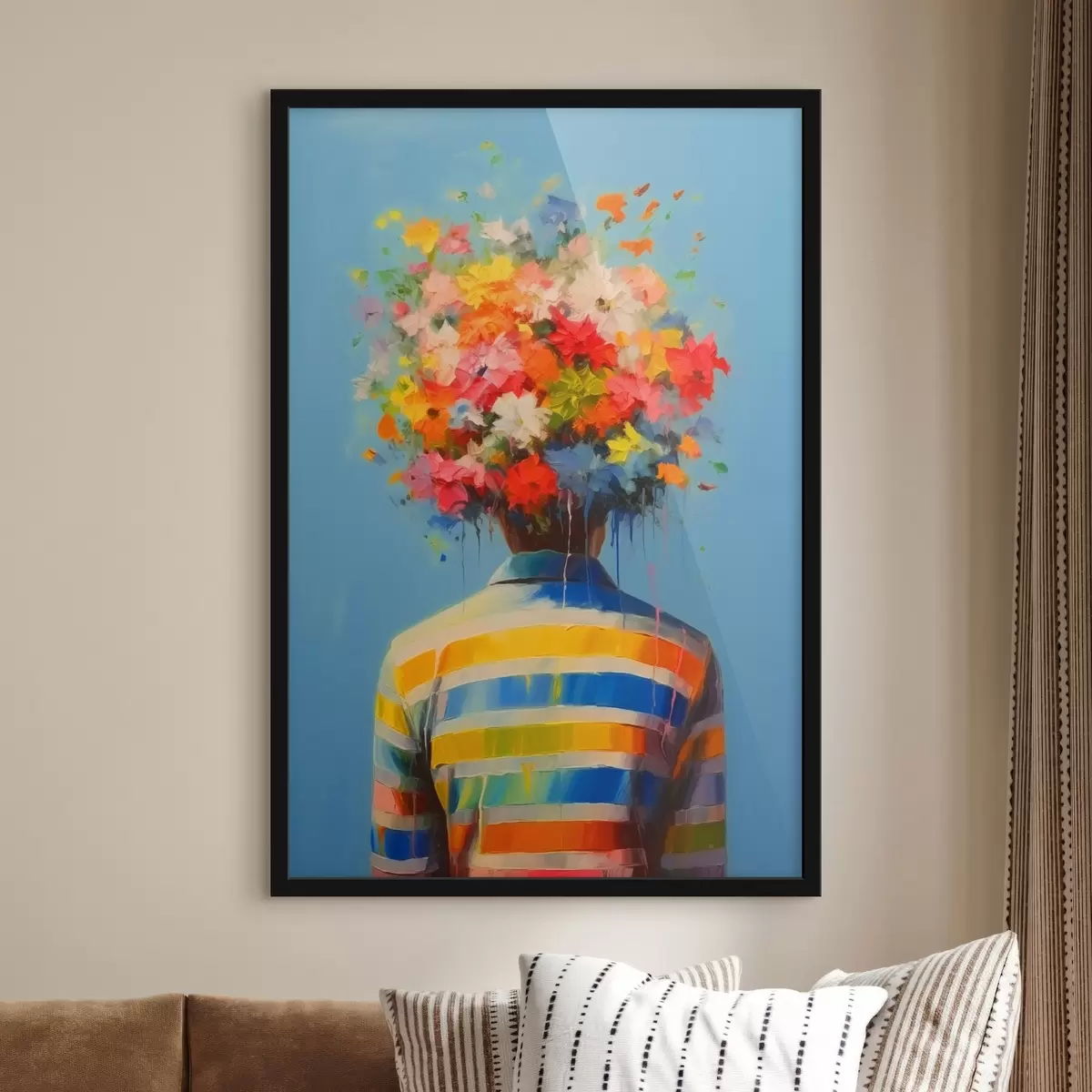 Affiche Pensées colorées f44919