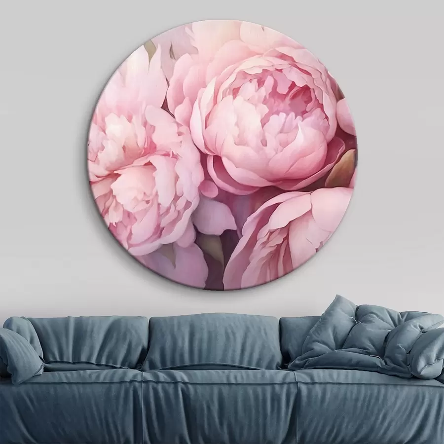  Peintures Pivoines roses r44908