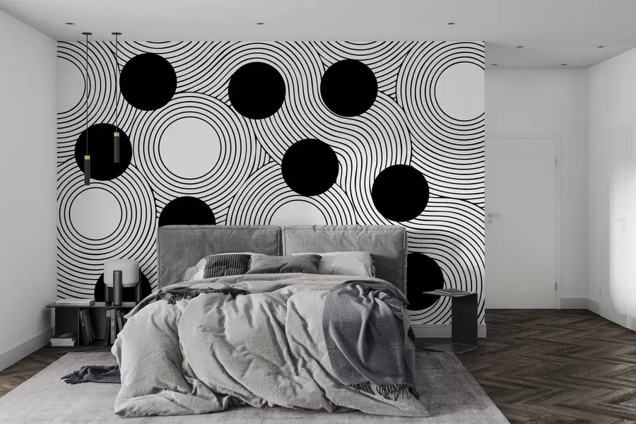 Fotobehang Geometrische harmonie w04185v1