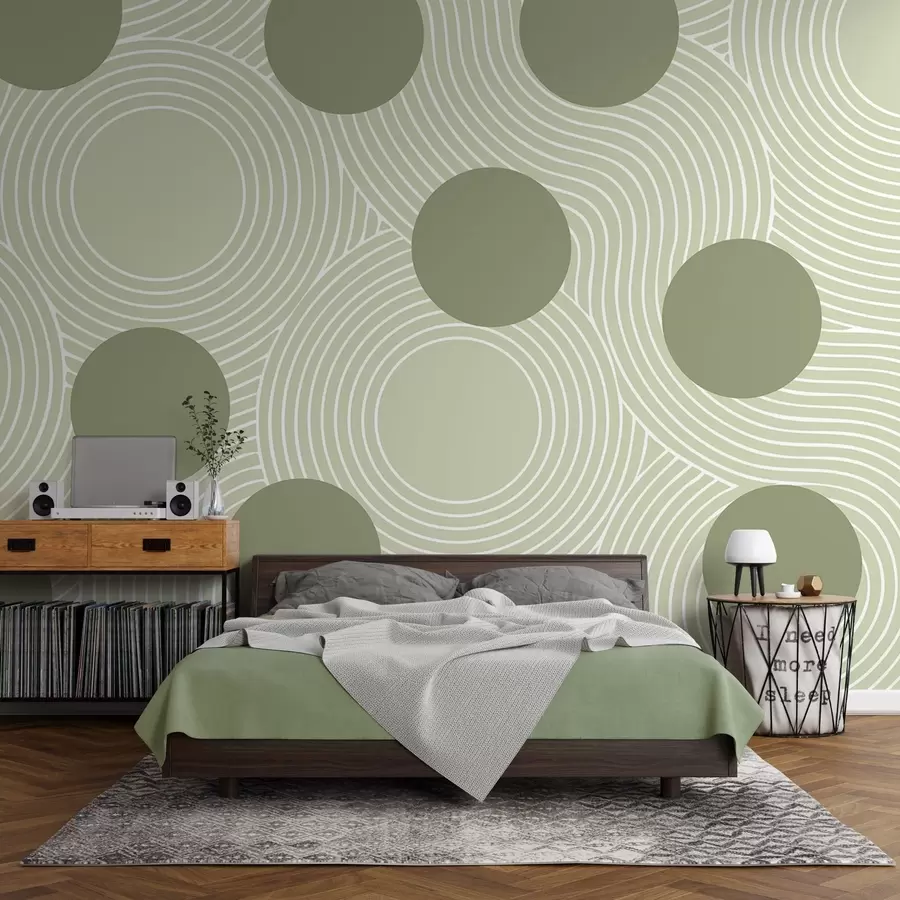 Fotobehang Geometrische harmonie w04185v2