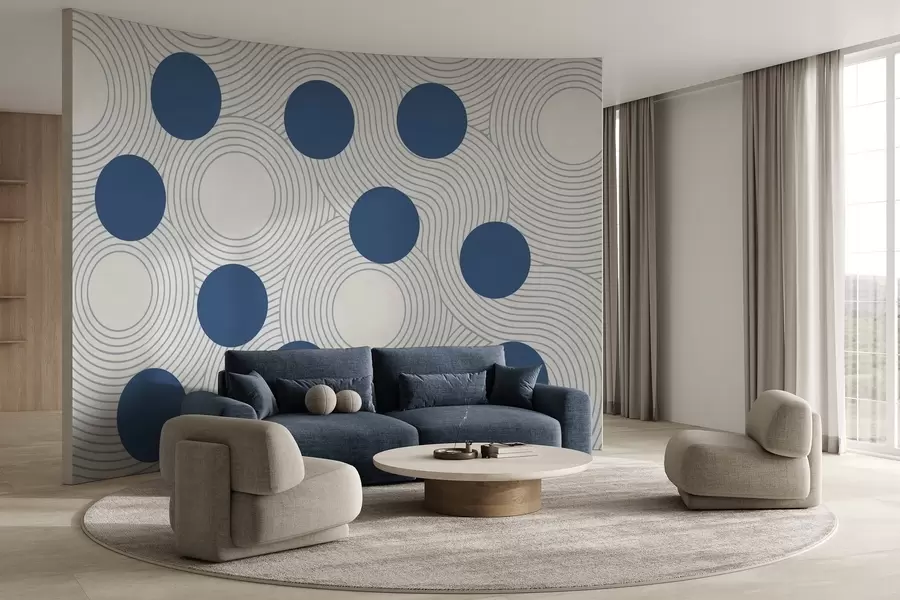 Fotobehang Geometrische harmonie w04185v3