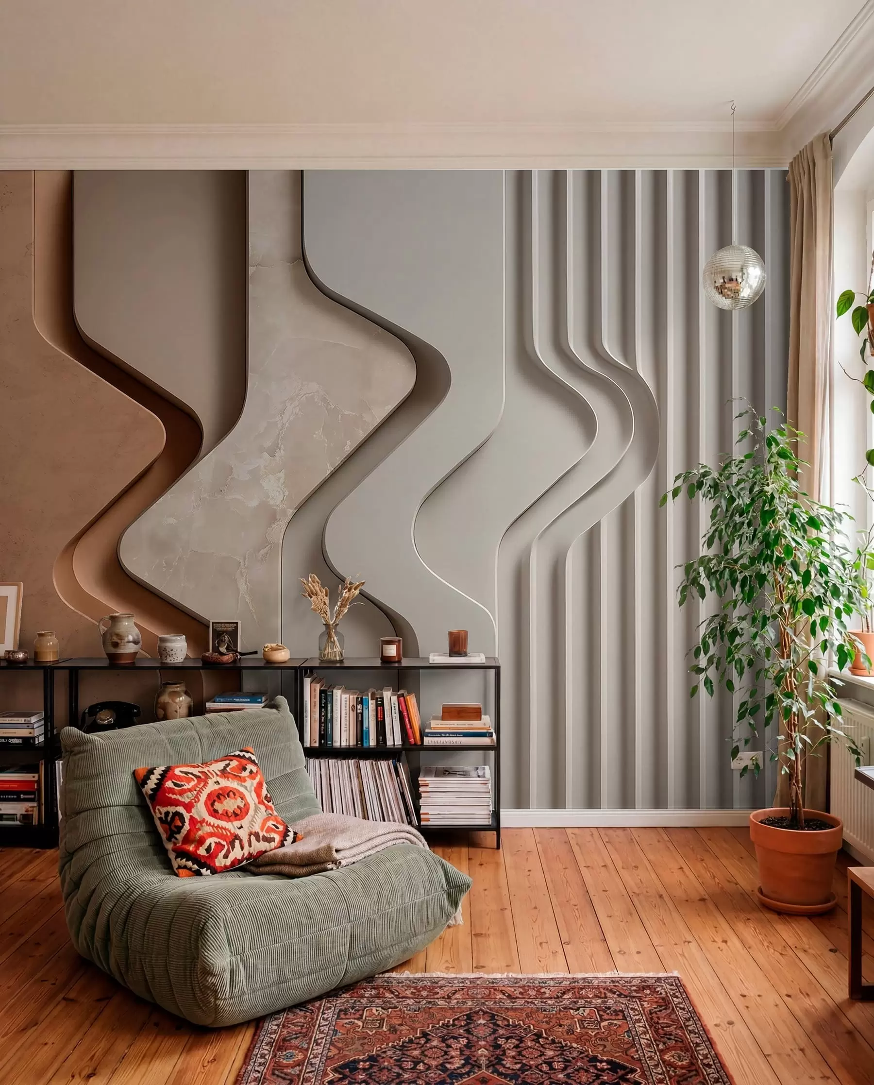 Fotobehang Texturale illusies w04188