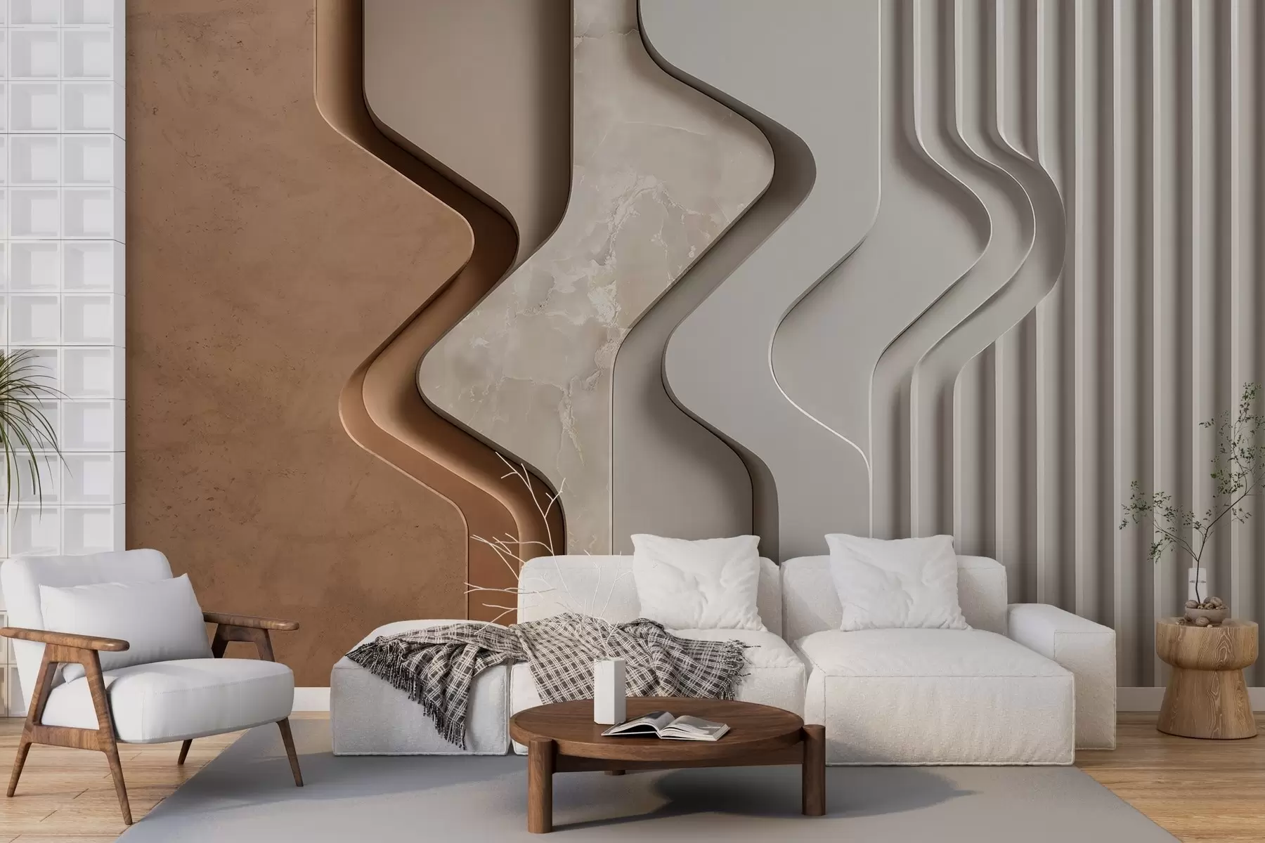 Fotobehang Texturale illusies w04188
