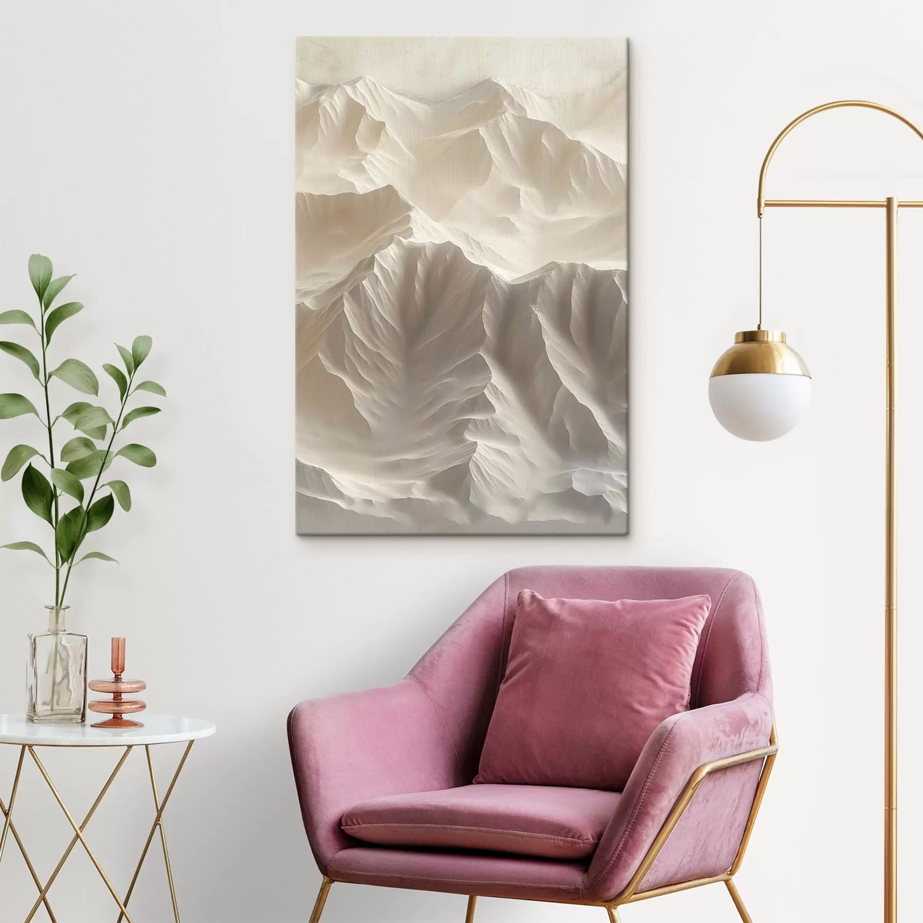 Fotobehang Golvende ribbels s44954