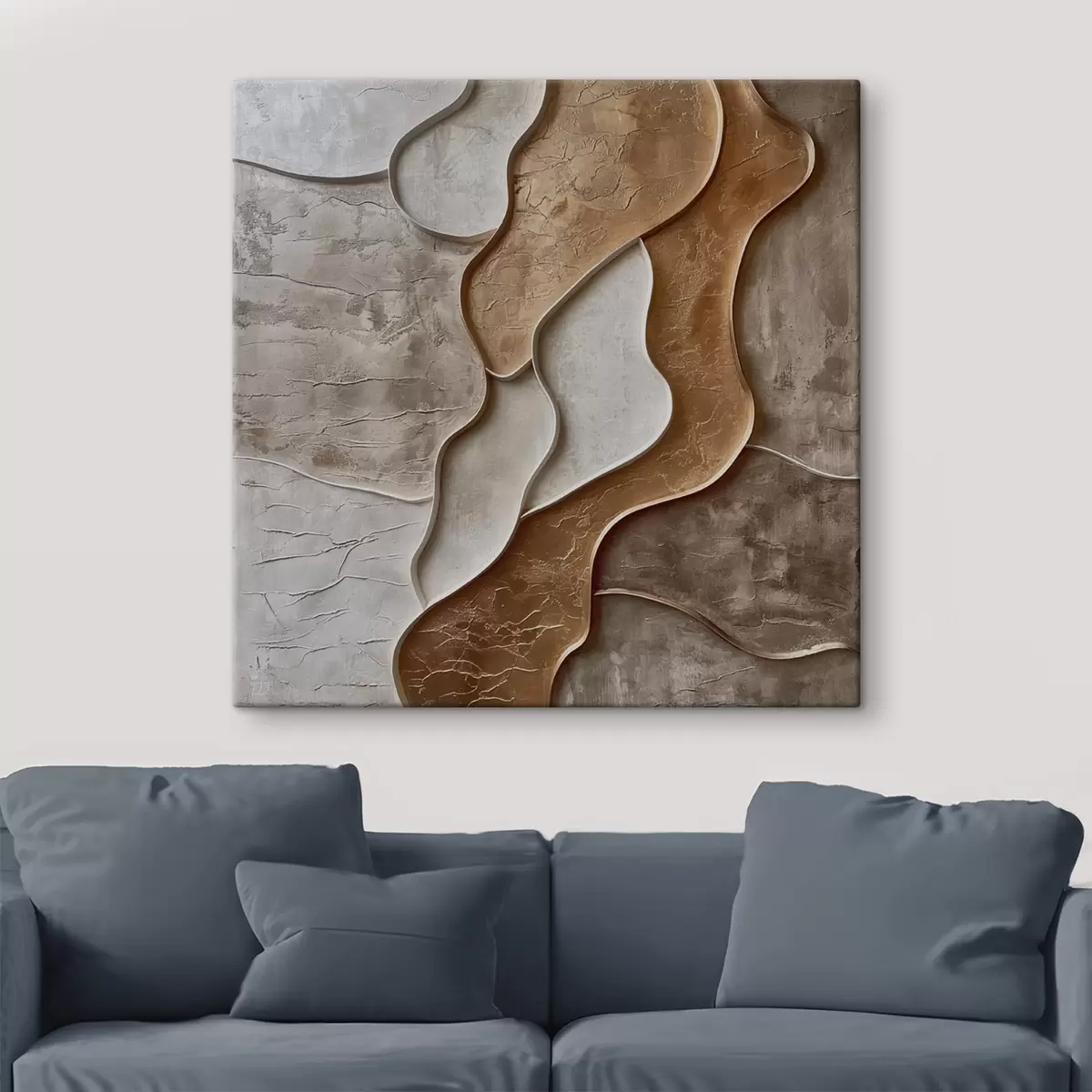  Schilderijen Rotsachtige golven s44958