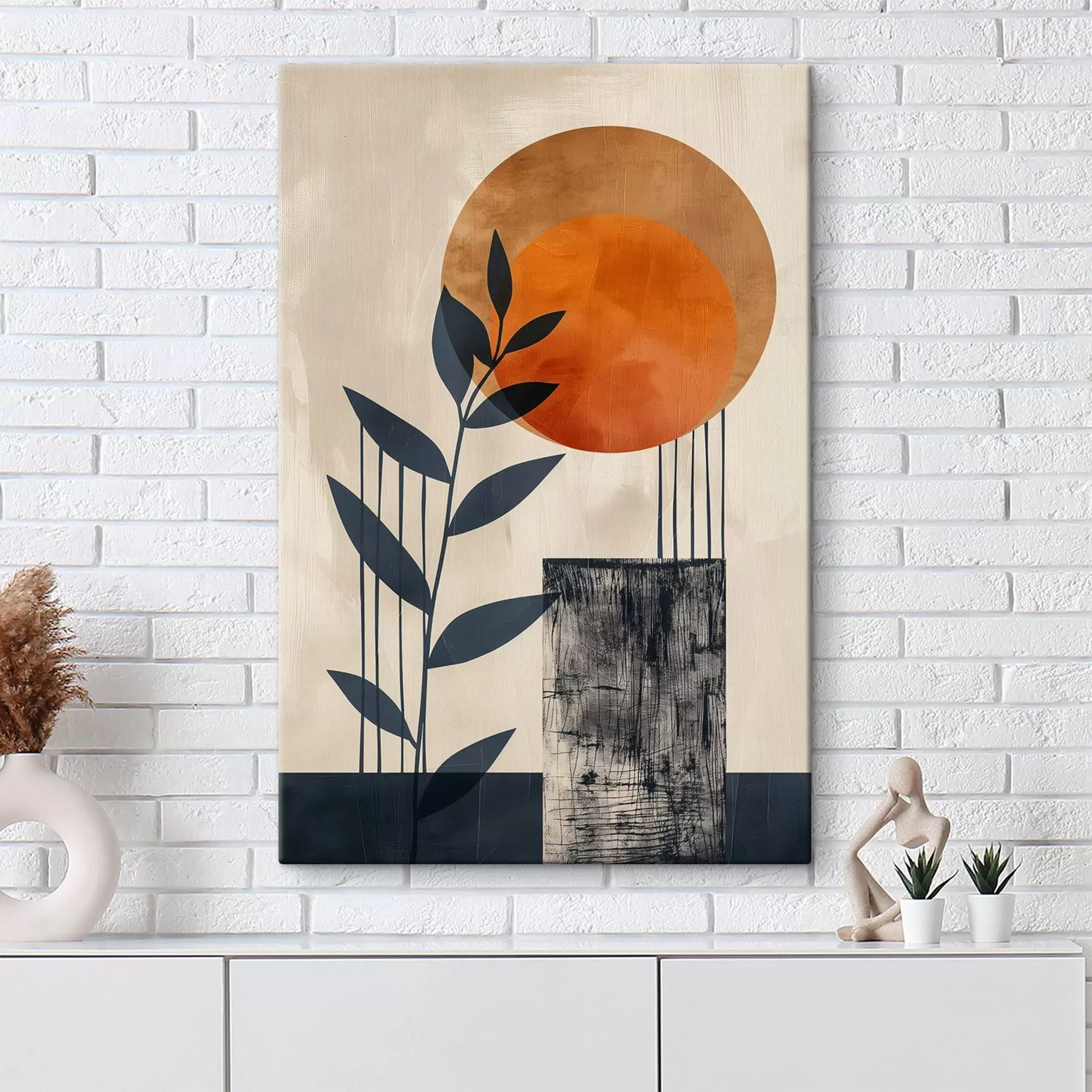  Schilderijen Zon en bladeren s44961