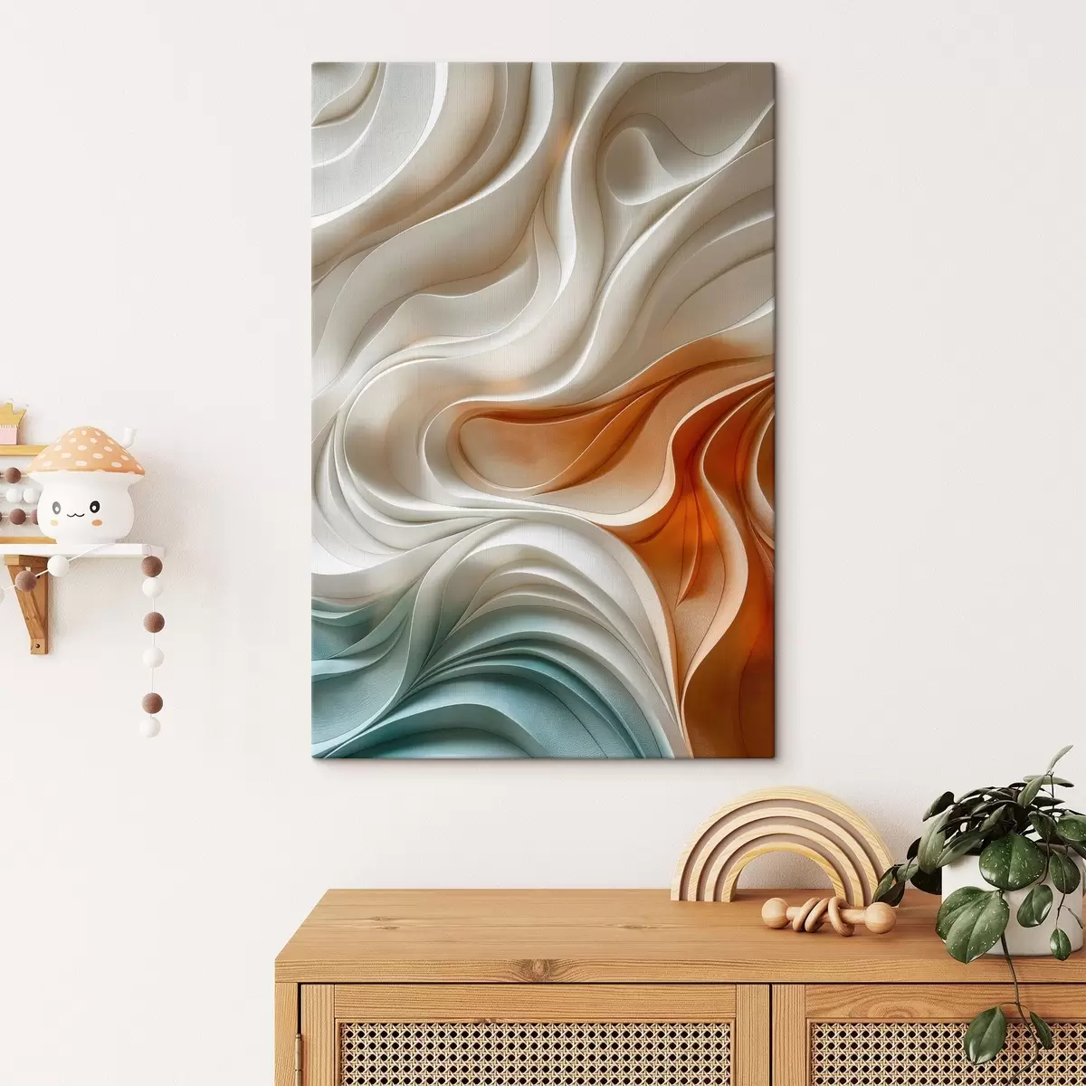  Peintures Lignes abstraites colorées s44967