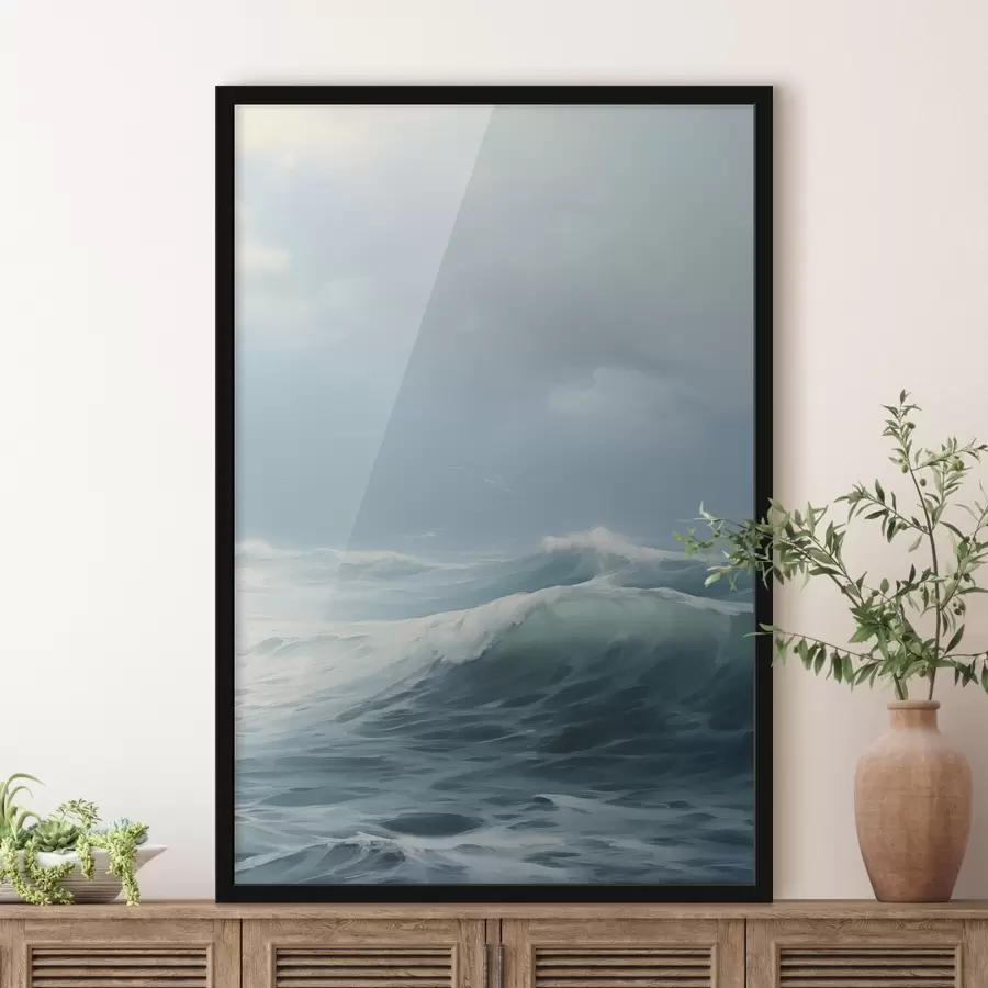 Fotobehang Oceaangolven f44951