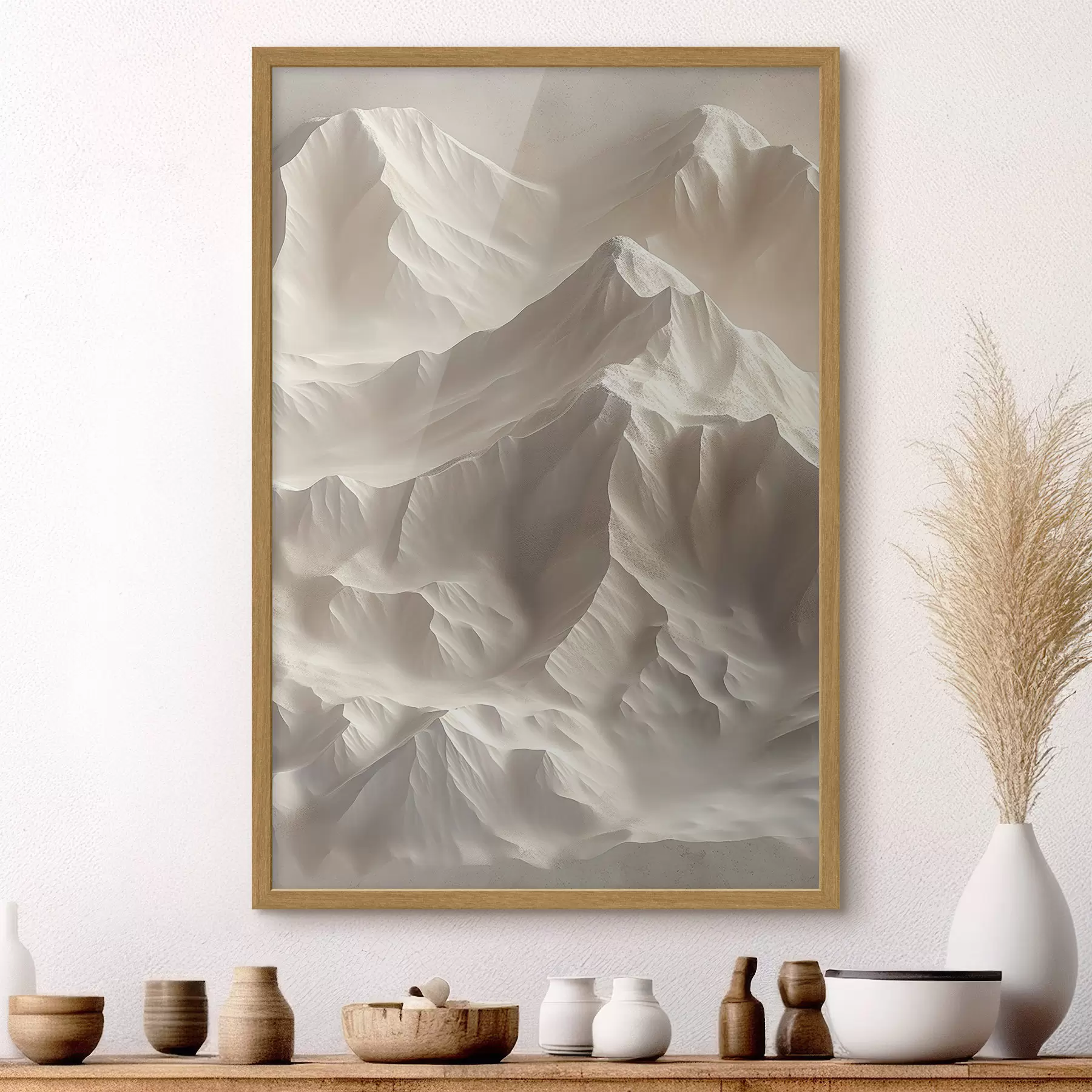 Papier peint photo Montagnes f44956