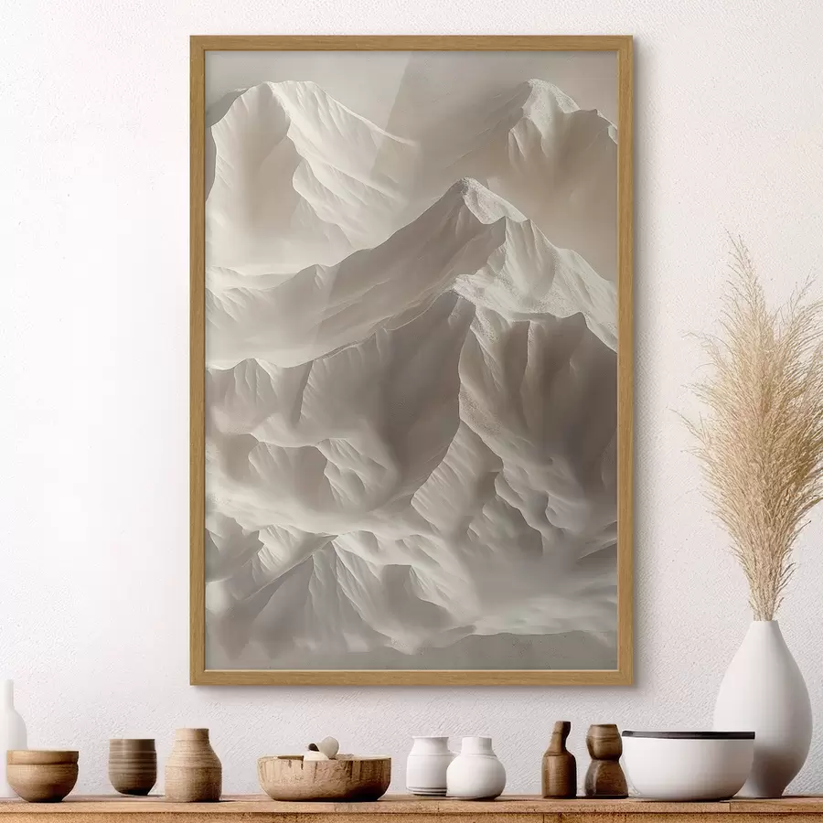 Papier peint photo Montagnes f44956
