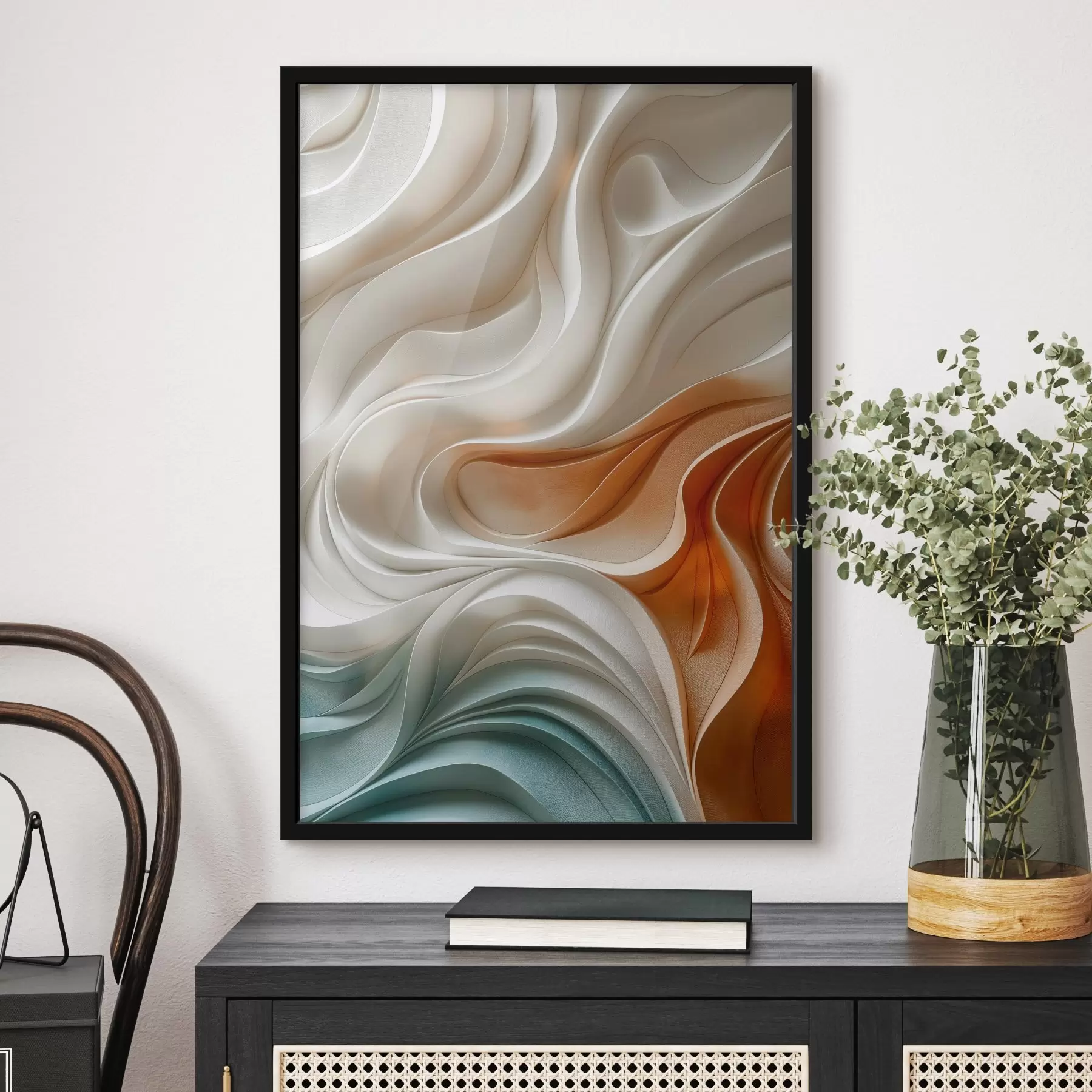 Fotobehang Abstracte kleurrijke lijnen f44967