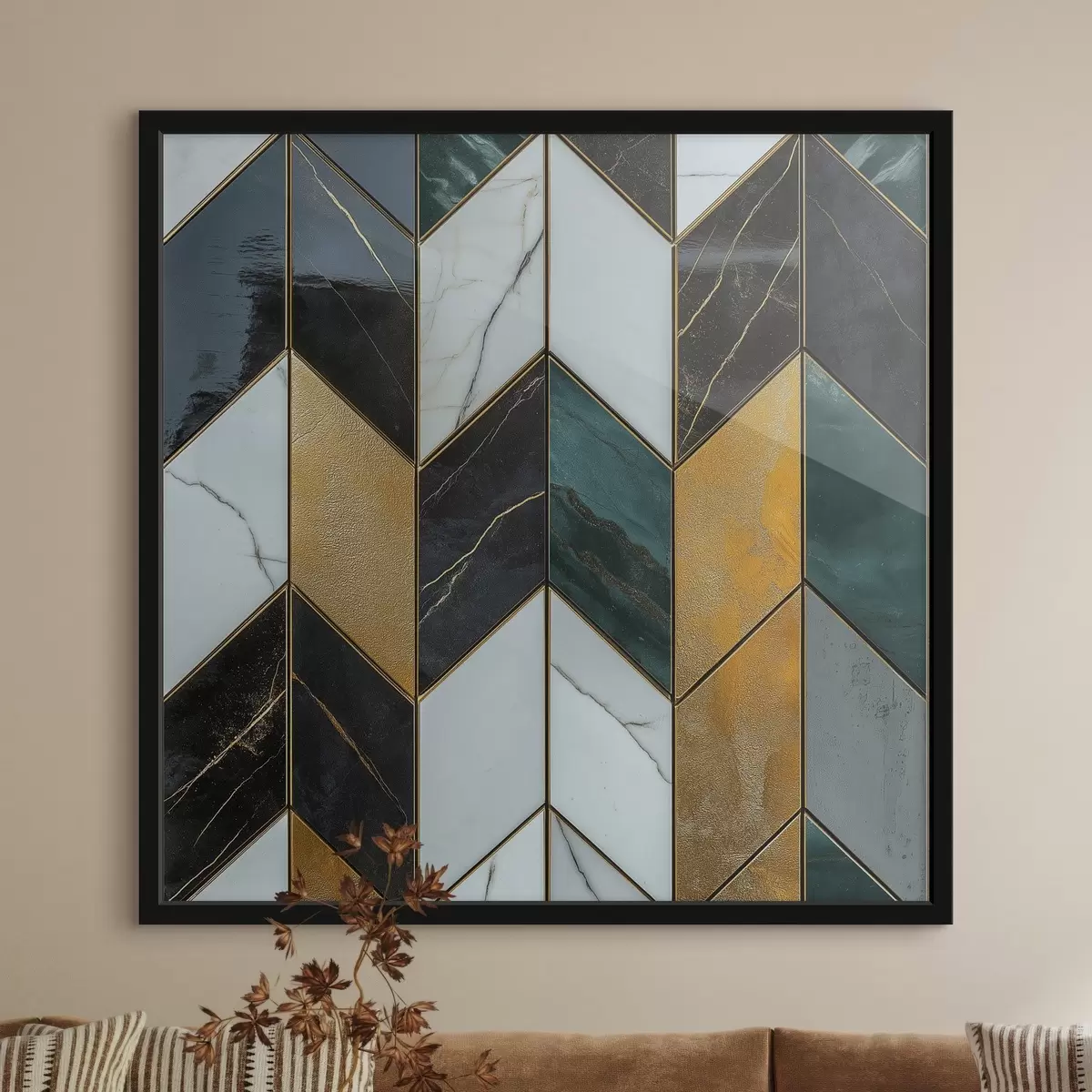 Affiche Abstraction du marbre f44973