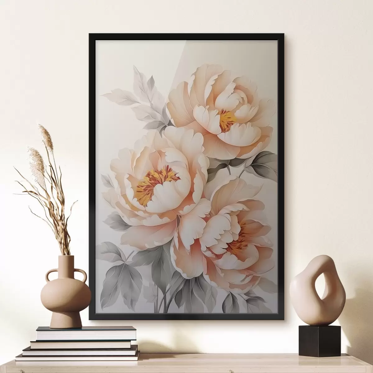 Affiche Pivoines f44997
