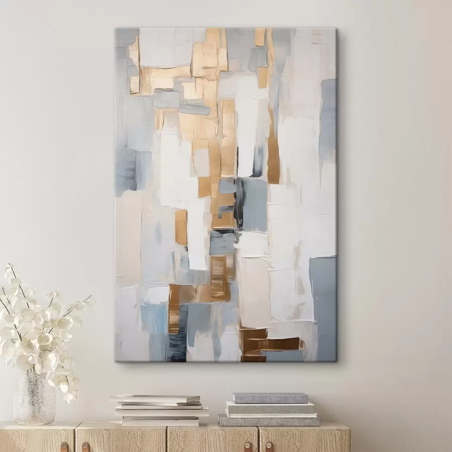  Schilderijen Moderne abstractie imitatie van schilderkunst s45010