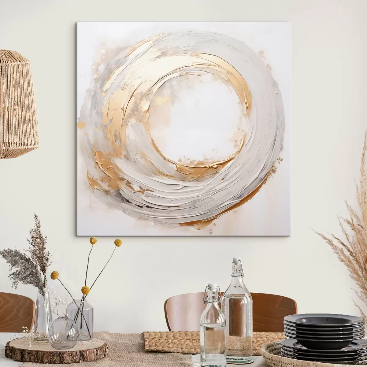  Schilderijen Abstracte cirkel s45016