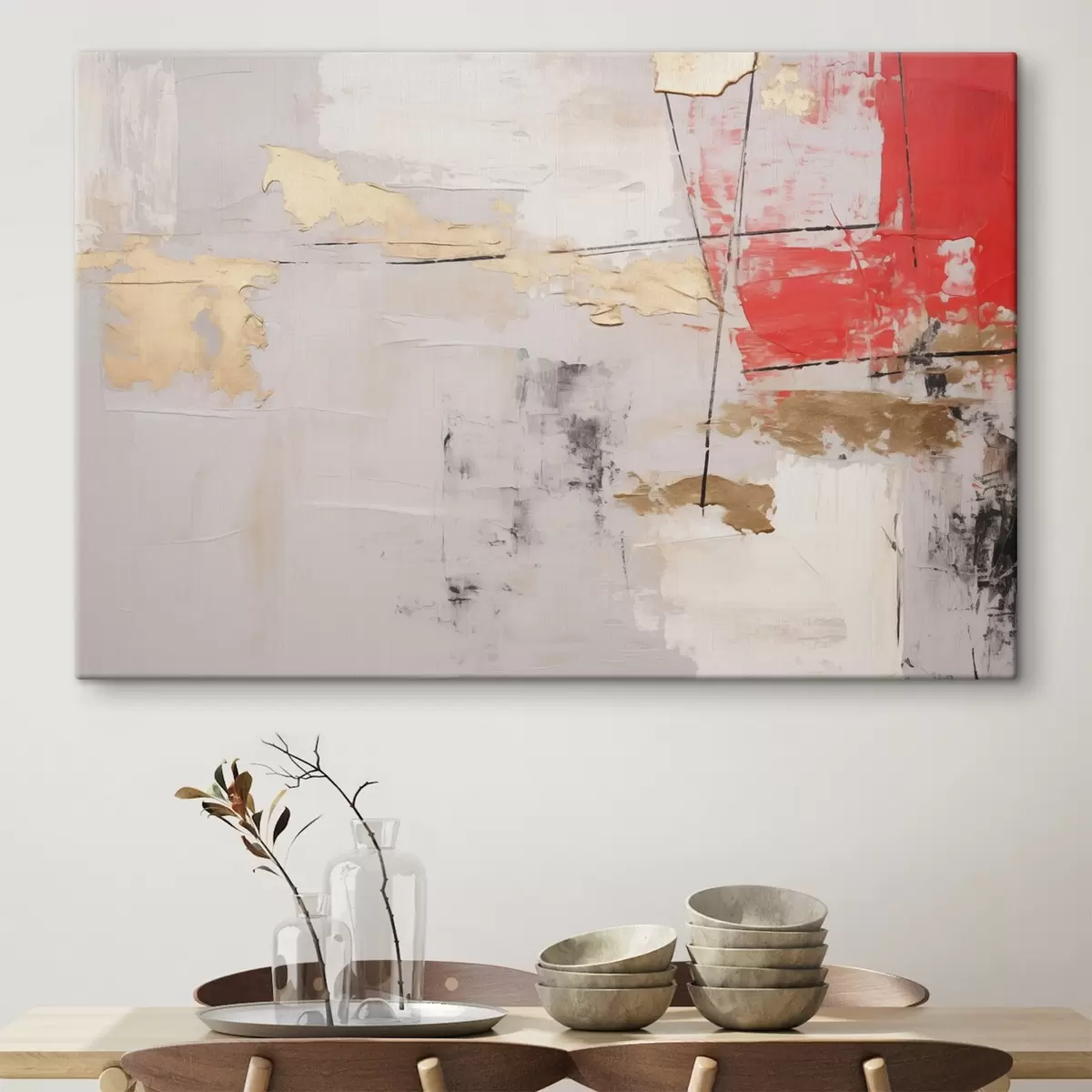  Peintures Abstraction chaotique s45026