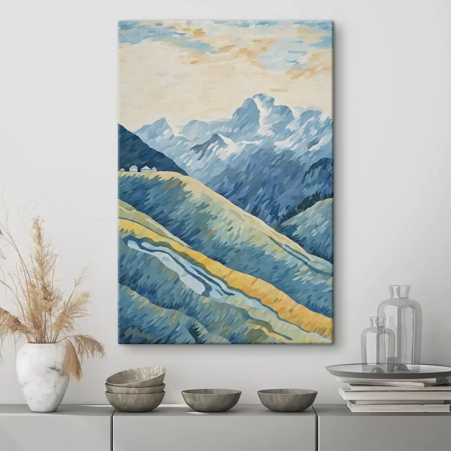  Peintures Paysage de montagne s45027