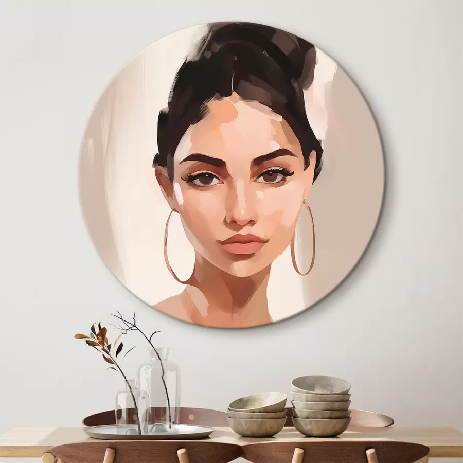  Peintures Portrait d'une jeune fille imitation peinture r45014