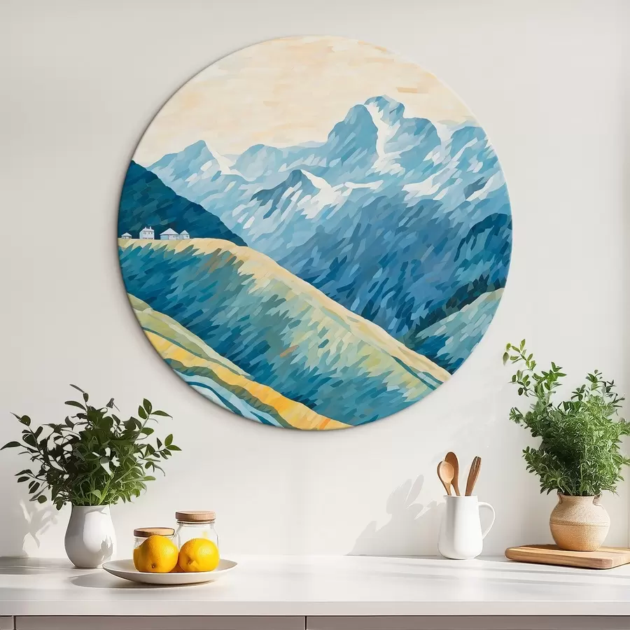  Schilderijen Berglandschap r45027