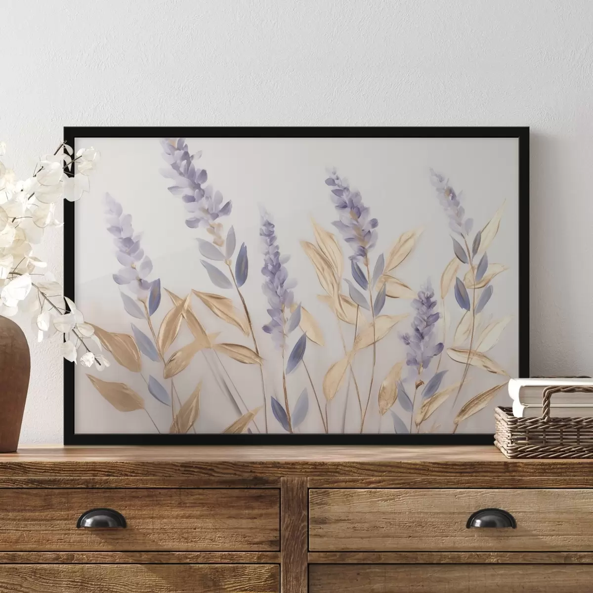 Poster Takjes lavendel f45011