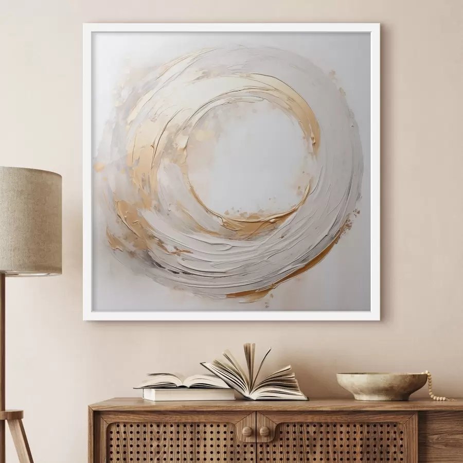 Papier peint photo Cercle abstrait f45016