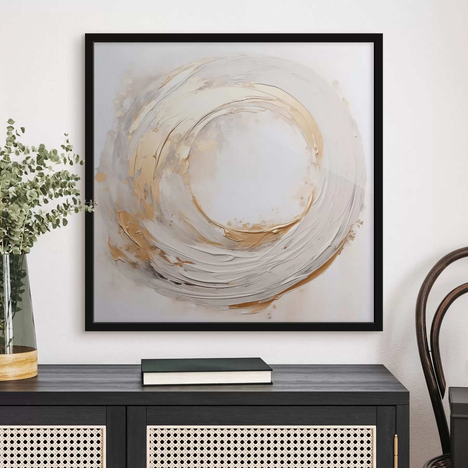 Papier peint photo Cercle abstrait f45016