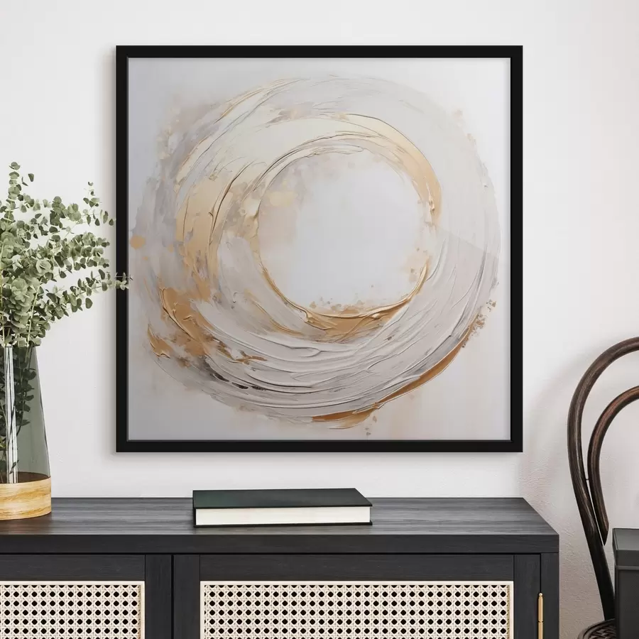 Papier peint photo Cercle abstrait f45016