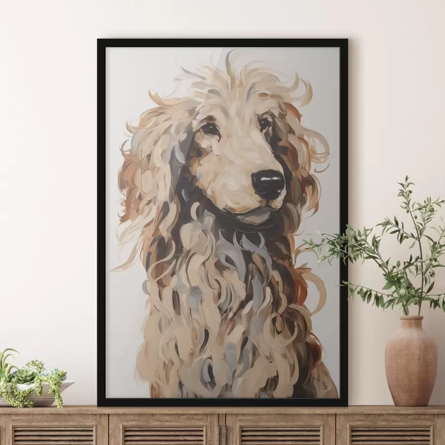 Fotobehang Hond f45024