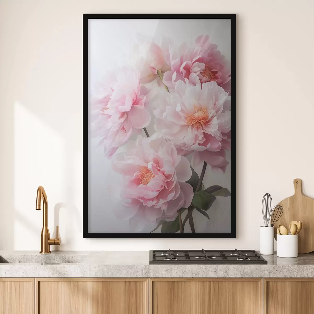 Affiche Pivoines f45025