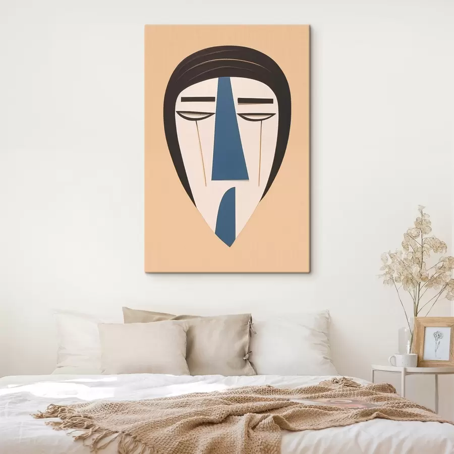  Peintures Visage abstrait s45084