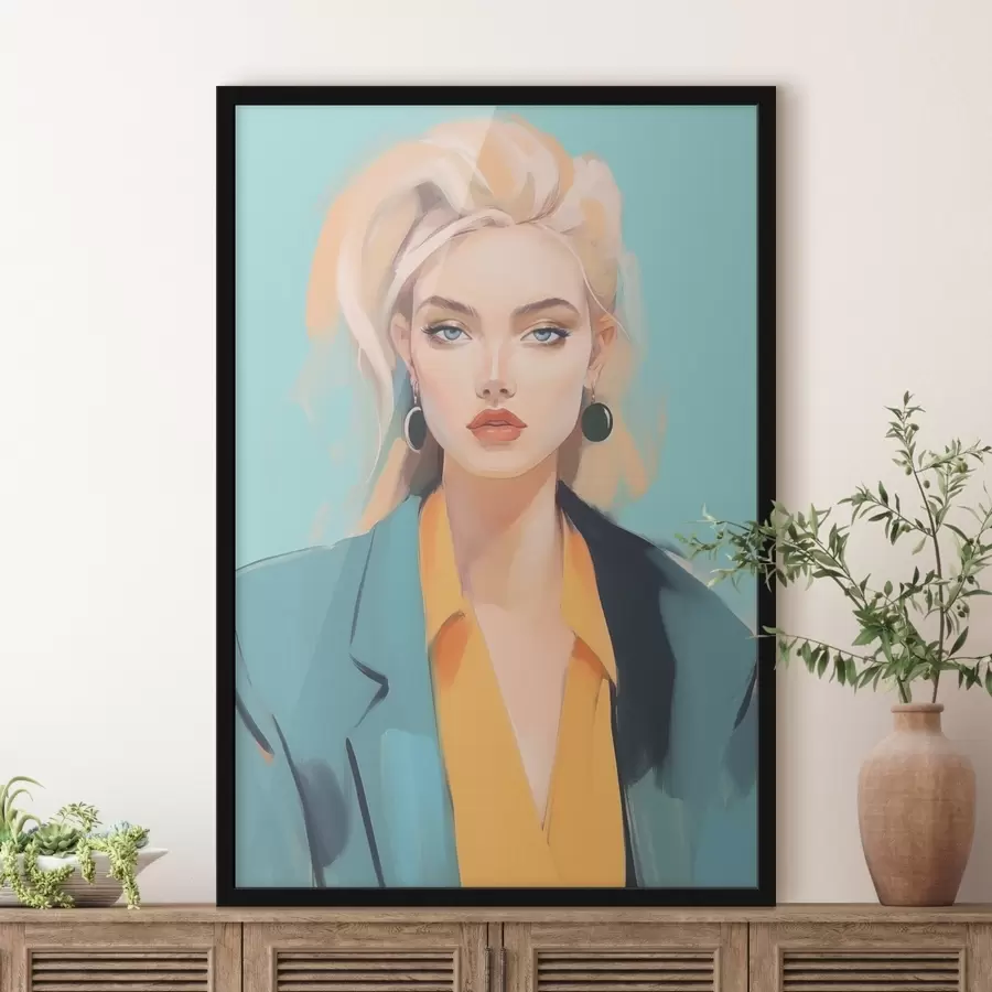 Papier peint photo Portrait d'une femme f45072