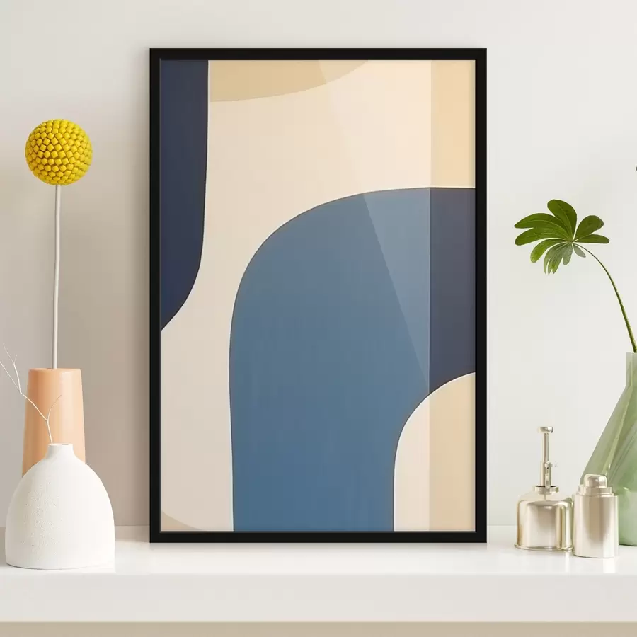 Papier peint photo Vagues abstraites f45074