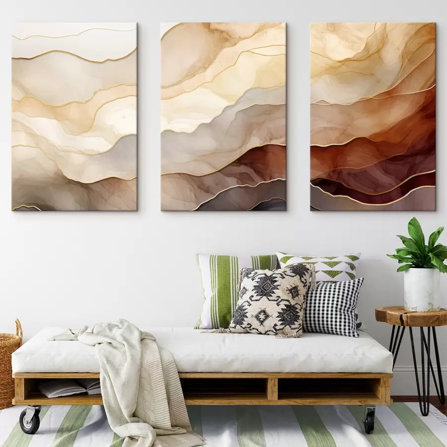  Peintures Le ciel dans la brume m00488