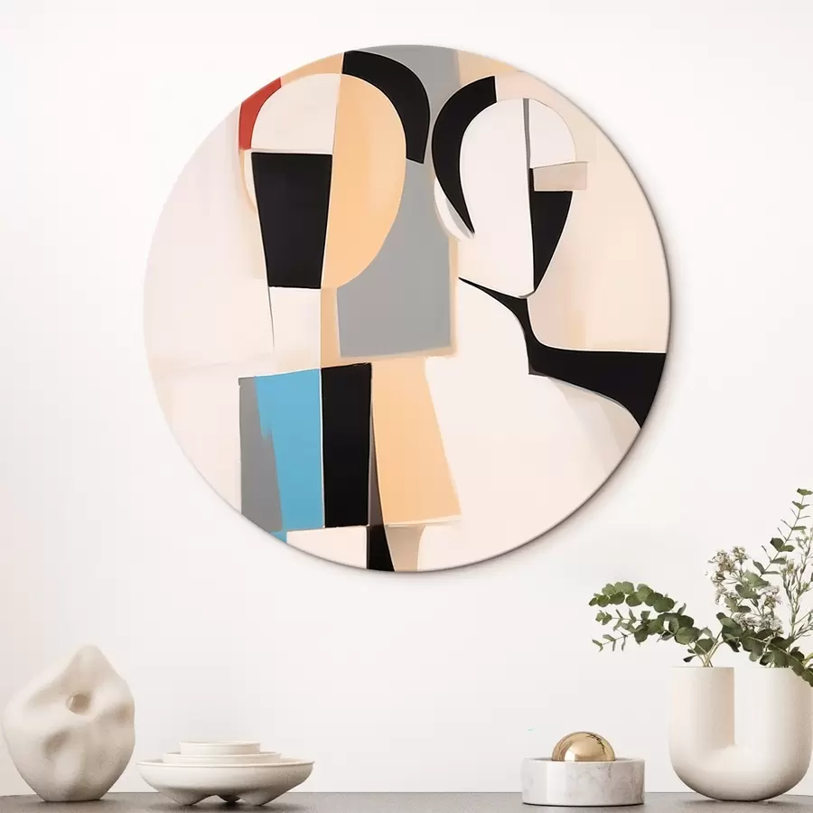  Peintures Portrait abstrait d'un couple r45123